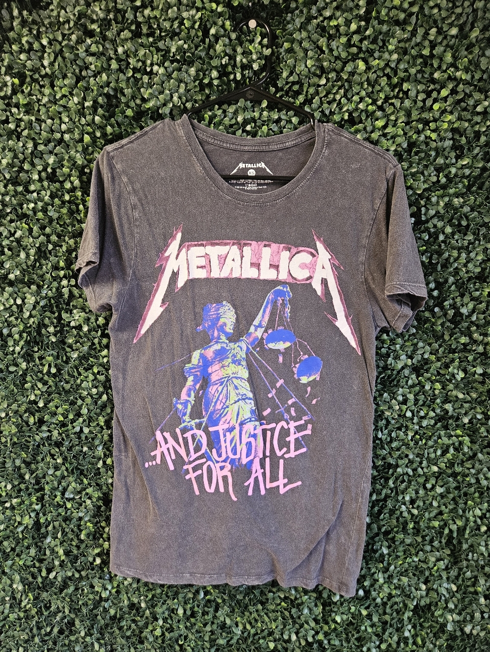 Mens XS Metallica And Justice For All Tshirt